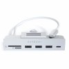 Satechi USB-C Clamp Hub for 24 iMac - Hub do iMac M1 2021 24 oraz 27 Studio Display 2022 USB-C (USB-C, 3x USB-